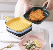 烘焙方型碟配手柄