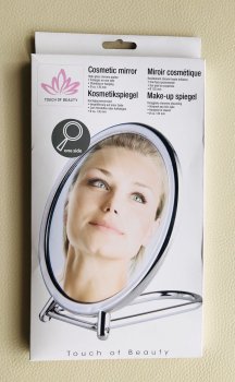 COSMETIC MIRROR HIGH GLASS CHROME PLATED
