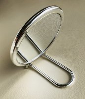 COSMETIC MIRROR HIGH GLASS CHROME PLATED