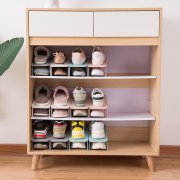 時尚活動鞋架（＄50 3套）3 sets Space Saving shoe rack