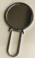 COSMETIC MIRROR HIGH GLASS CHROME PLATED