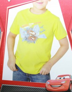 DISNEY /PIXAR 夏季小童T恤(Yellow)（原價＄42 特價：＄22）