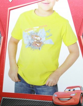 DISNEY /PIXAR 夏季小童T恤(Yellow)（原價＄42 特價：＄22）