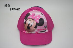 小童迪士尼圖案帽（粉紅米妮A款）（原價＄50 特價：＄21)