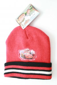 DISNEY 男女童裝冷帽(紅色車王)（原價＄59 特價＄22）