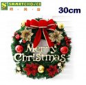 30cm Christmas Wreath (Simulation Wreath Hanging) (Window Props On The Door)