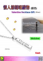 Valentine Necklace Gift (Silver)