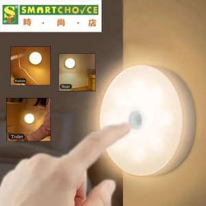 智能迷你(充電)LED 燈 （迷你觸控燈）（充電電池衣櫃燈衣櫃燈）（磁性貼上 LED 夜燈）
