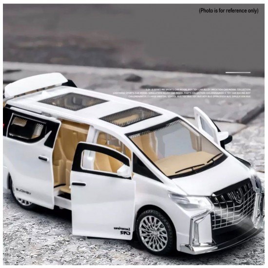 迷人汽車玩具（白色）（~6.4x15.8x6cm）