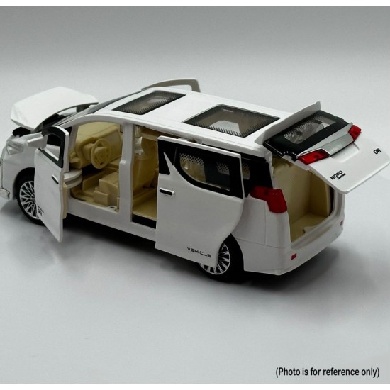迷人汽車玩具（白色）（~6.4x15.8x6cm）