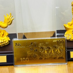2026年幸運金箔鈔票風水裝飾