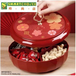 中國新年乾果糖果盒（零食托盤盒）