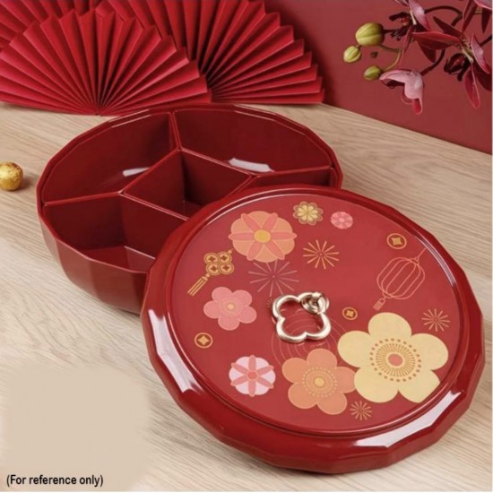 中國新年乾果糖果盒（零食托盤盒）