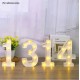 裝飾性“1314”燈數字