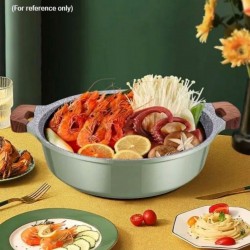 麥飯石不沾鍋（內徑約28公分）