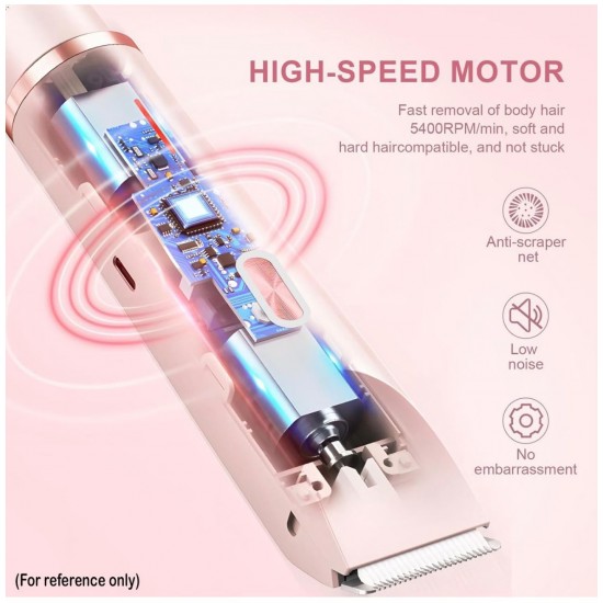 雙頭二合一電動除毛器 (可充電)