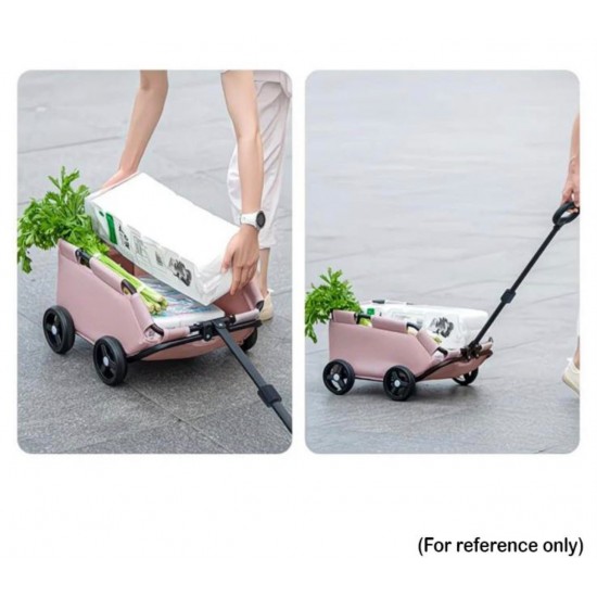 二合一寵物推車（粉色）（含安裝）