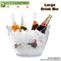 (~8L) Drink Bin (Clear Champagne Bucket)